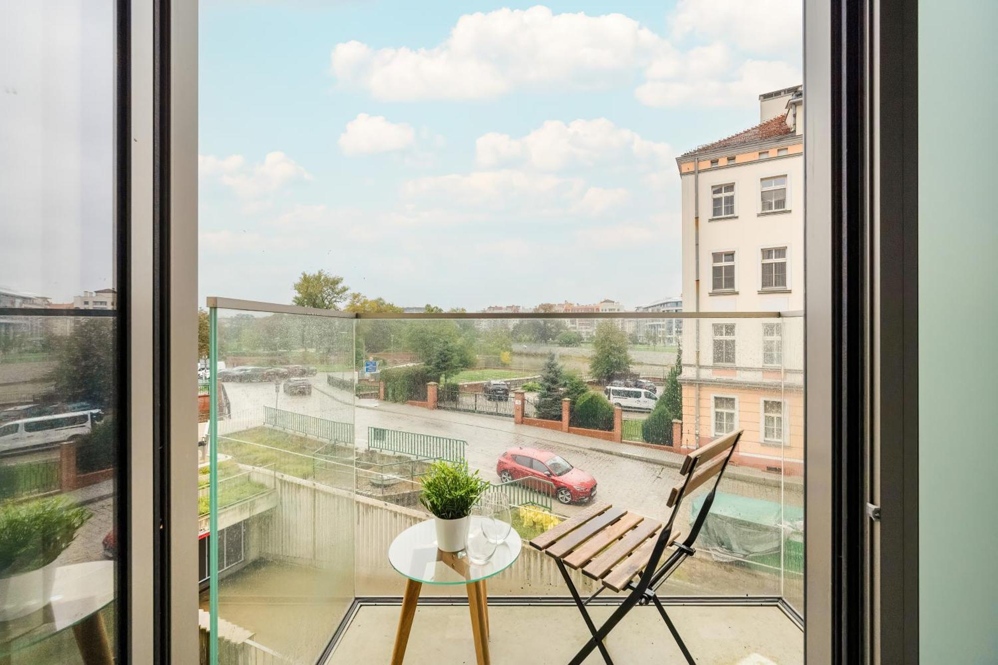 Eleganckie Studia Wyspa Slodowa By Noclegi Renters ヴロツワフ エクステリア 写真